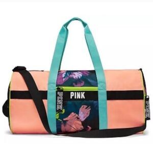 Victoria's Secret Pink Graphic X LARGE Duffle Bag Carry On